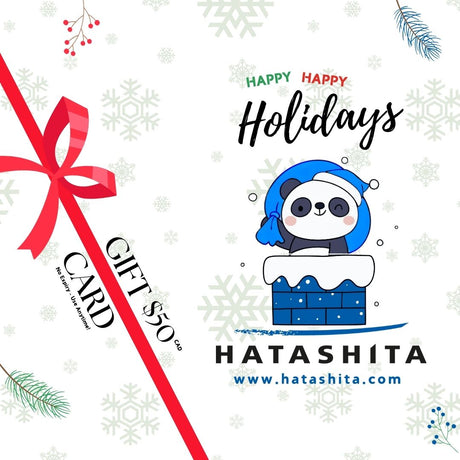 🐼 Hatashita Panda Merry Gift Card 🎄