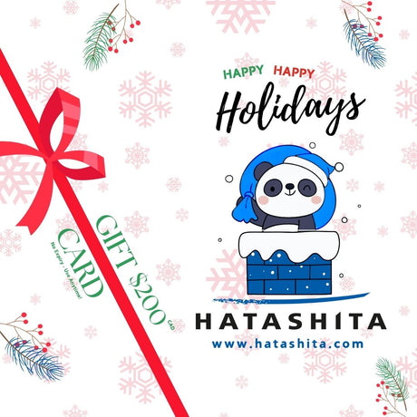 🐼 Hatashita Panda Merry Gift Card 🎄