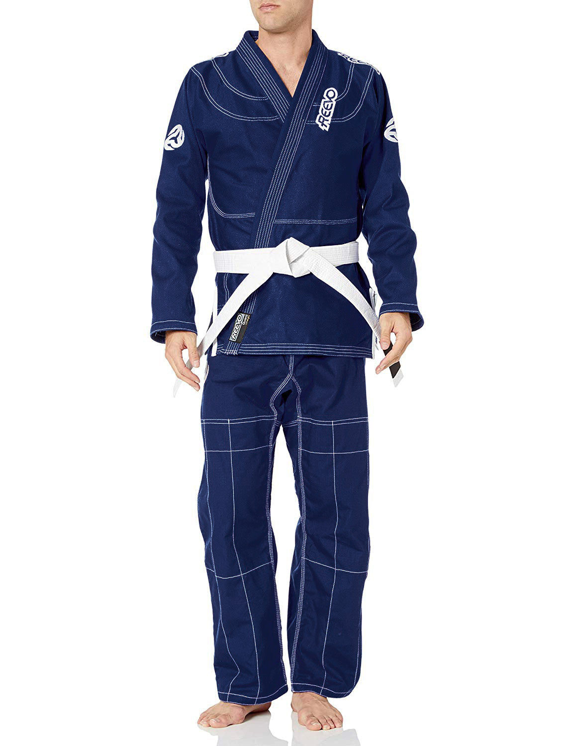 Reevo Guard Ultralight BJJ Gi for Adults with a Free White Belt