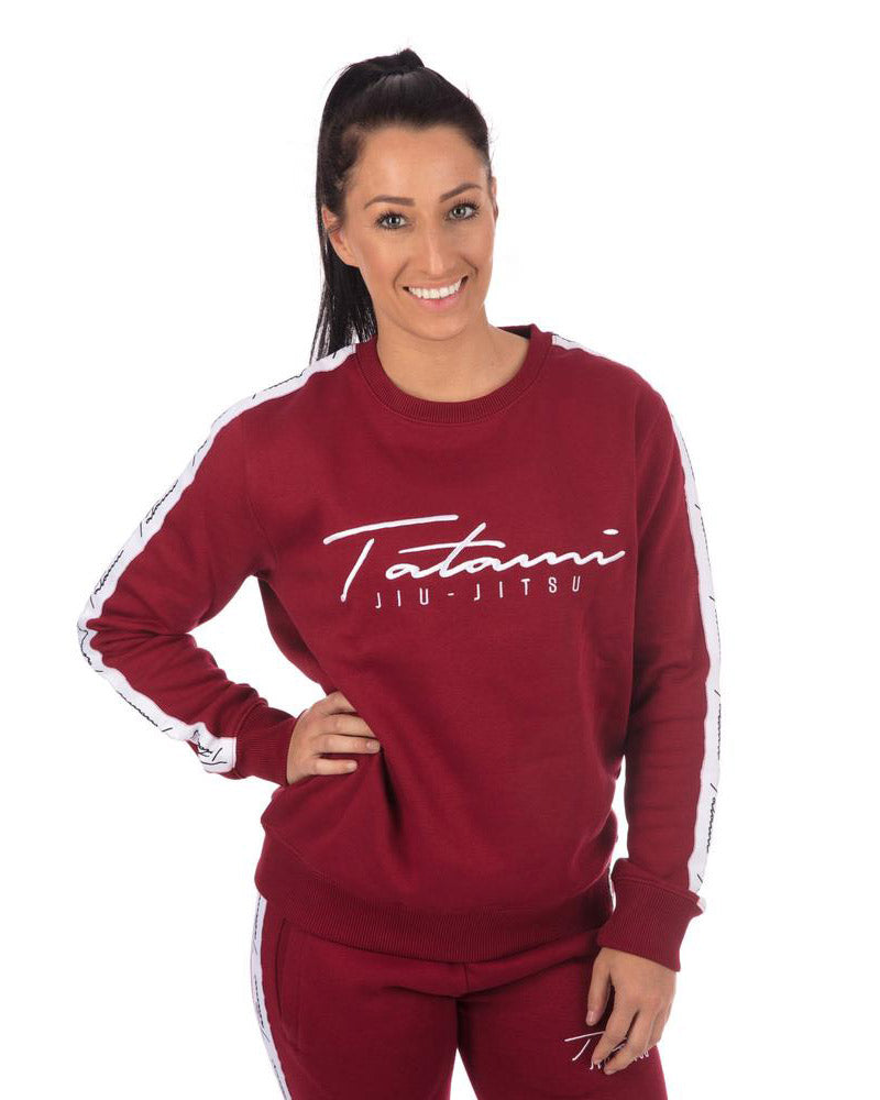 Tatami Fightwear Autograph Burgundy Sweatshirt