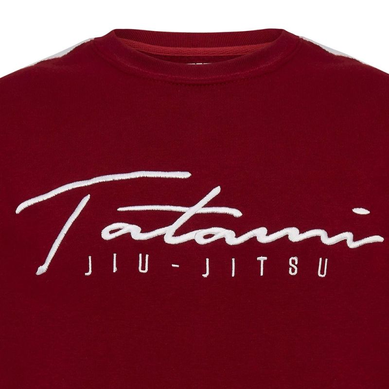 Tatami Fightwear Autograph Burgundy Sweatshirt