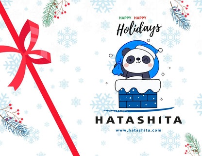 🐼 Hatashita Panda Merry Gift Card 🎄