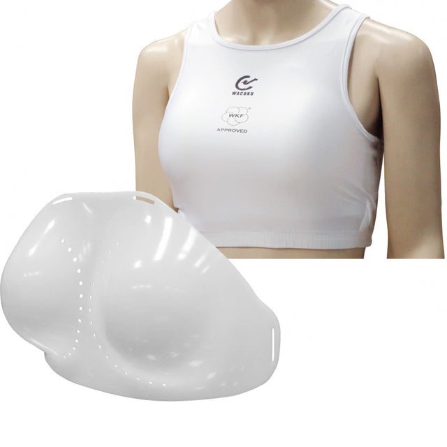 Wacoku WKF Female Chest Guard w/ Cup - Hatashita