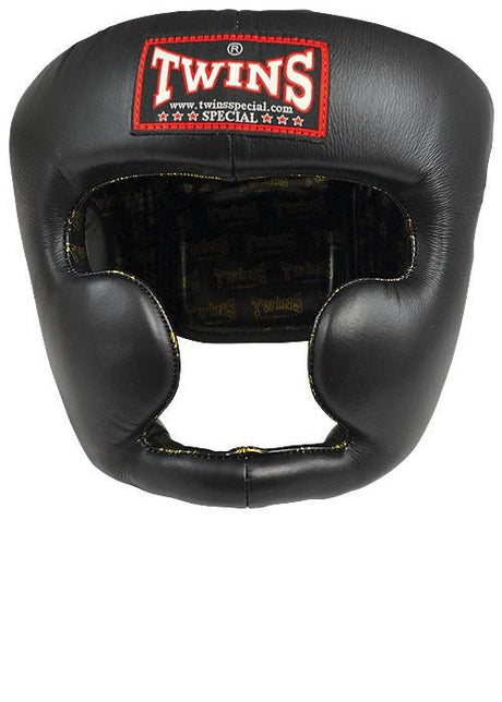 Twins Special Leather Boxing Head Guard - Hatashita